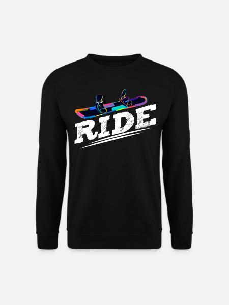 Ride Snowboarding - Unisex Sweatshirt - black