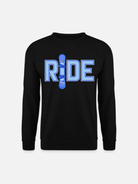 Ride Snowboarding - Unisex Sweatshirt - black