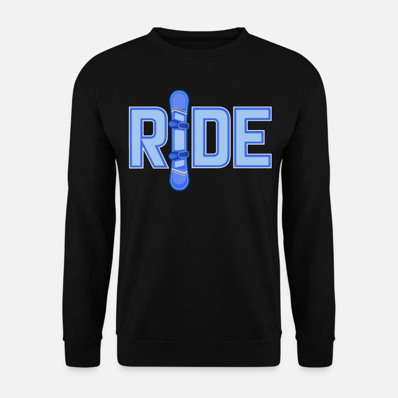 Ride Snowboarding - Unisex Sweatshirt - black