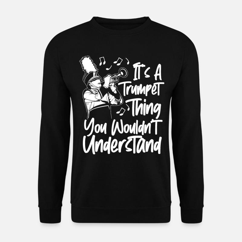 Trompettiste C’est une trompette - Sweat-shirt Unisexe - noir