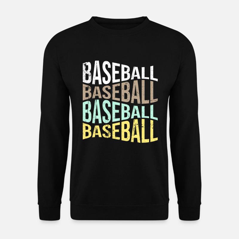 Baseball - Unisex Sweatshirt - black