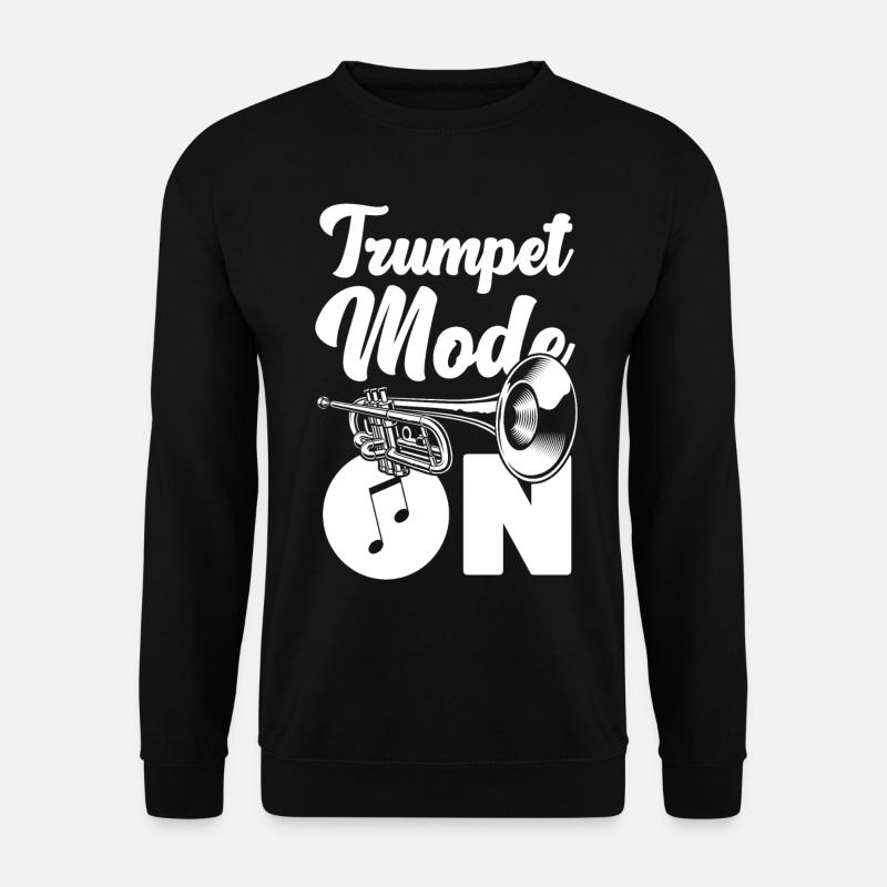 Mode trompettiste Trompette activé - Sweat-shirt Unisexe - noir