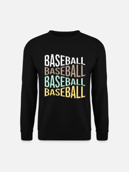 Baseball - Unisex Sweatshirt - black