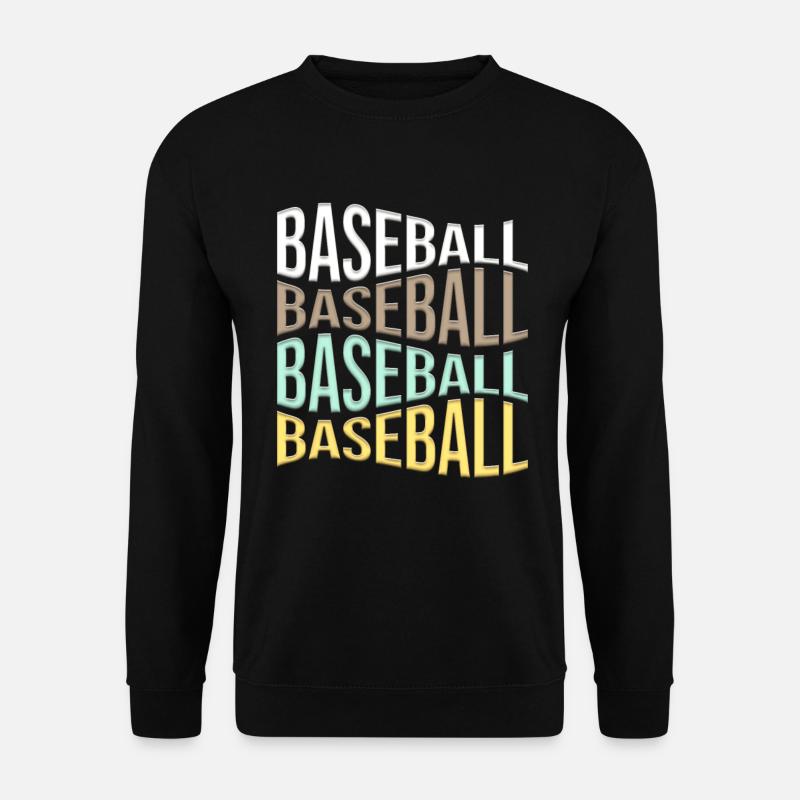 Baseball - Unisex Sweatshirt - black