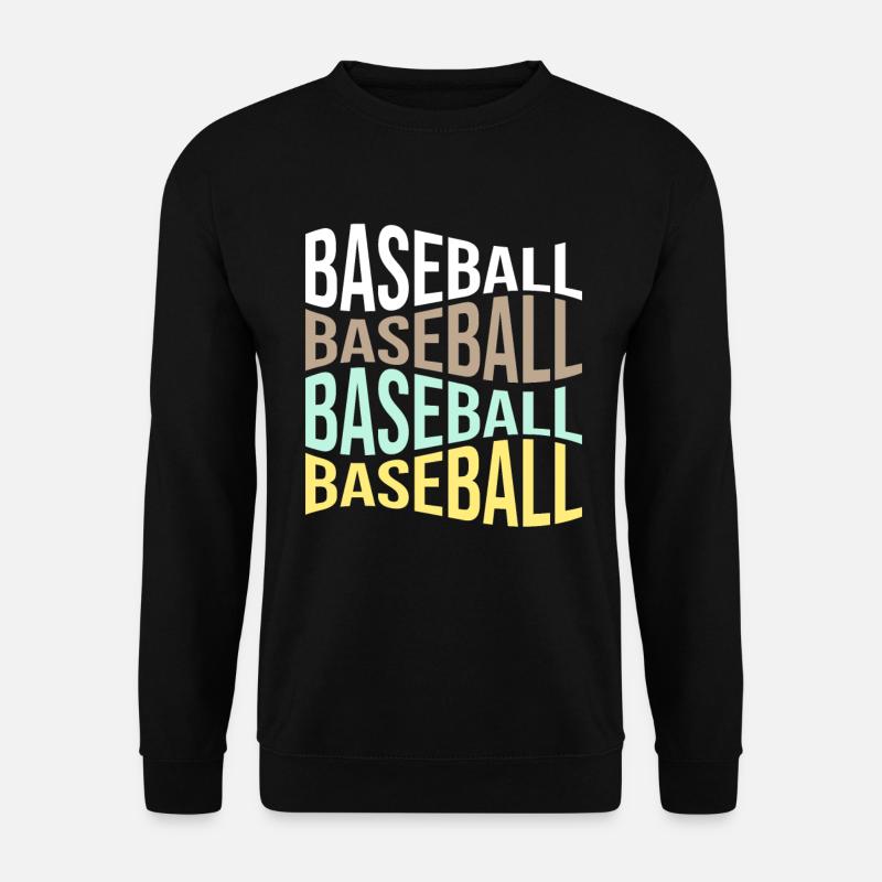 Baseball - Unisex Pullover - Schwarz