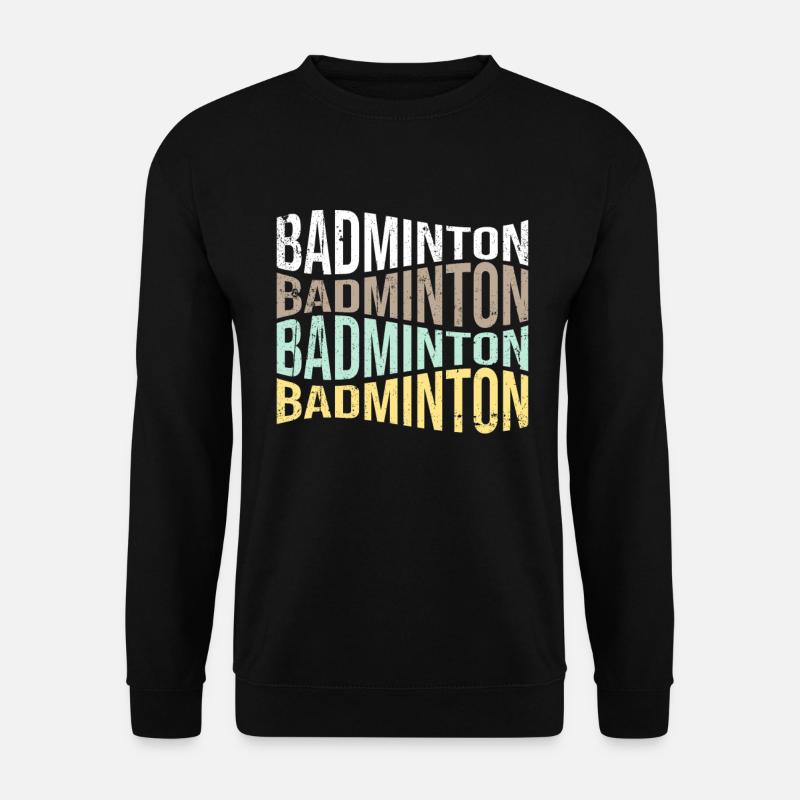Badminton - Unisex Sweatshirt - black