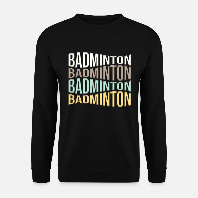 Badminton - Unisex Sweatshirt - black