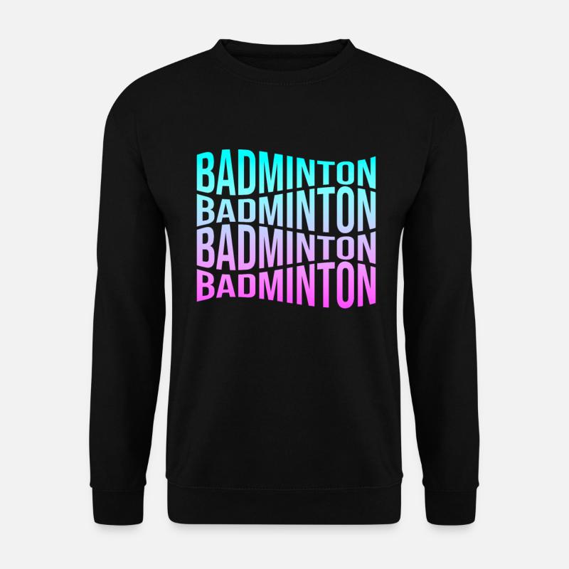 Badminton - Unisex Sweatshirt - black