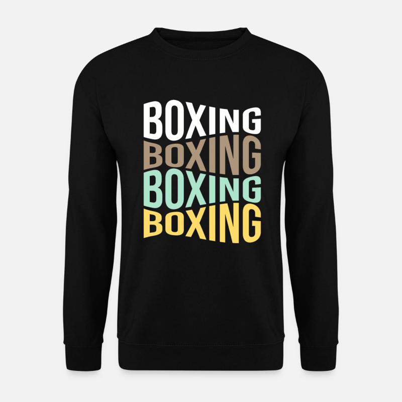 Boxe - Sweat-shirt Unisexe - noir