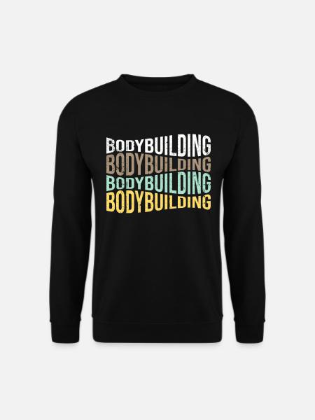 bodybuilding - Unisex Sweatshirt - black