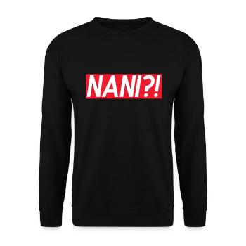 Nani Anime Series Anime Cosplay Cosplay Anime - Unisex Sweatshirt - black - Front - Alina (178cm) & Michal (187cm)