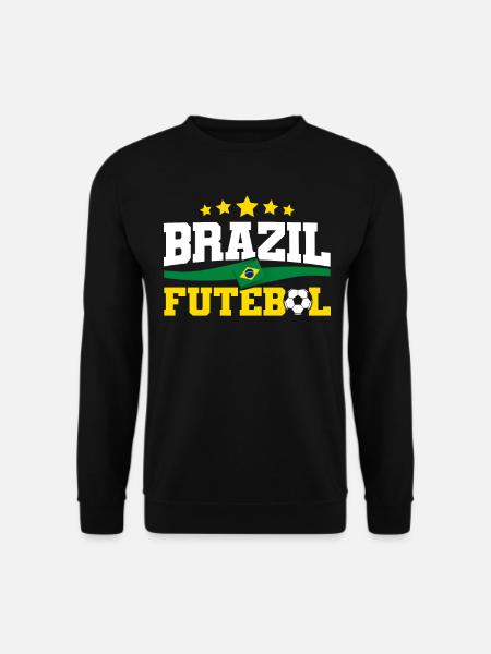 Brazil Soccer Team Brazil Futebal - Unisex Sweatshirt - black