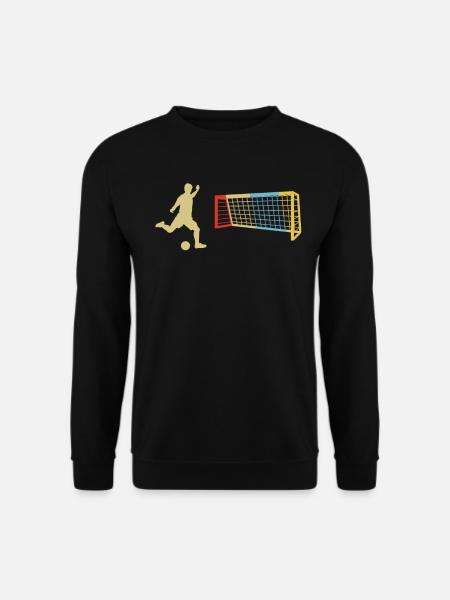 Fußball Spieler Geschenk - Unisex Pullover - Schwarz
