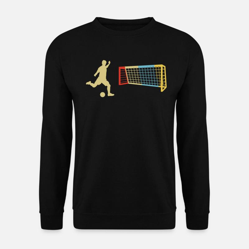 Fußball Spieler Geschenk - Unisex Pullover - Schwarz