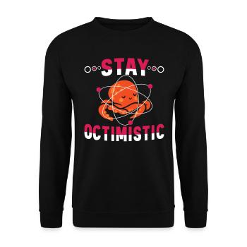 Octopus Octopus Sea Tentacle Octopus Octopus Octopus - Unisex Sweatshirt - black - Front - Alina (178cm) & Michal (187cm)