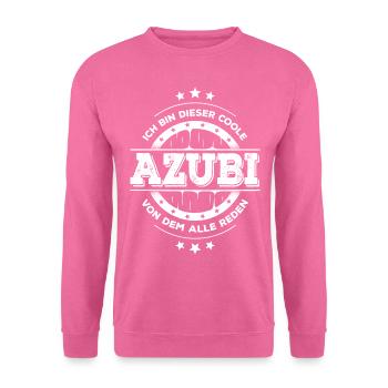 Azubi Kollegen Geburtstag Auszubildender Geschenk - Unisex Pullover - Pink - Vorne
