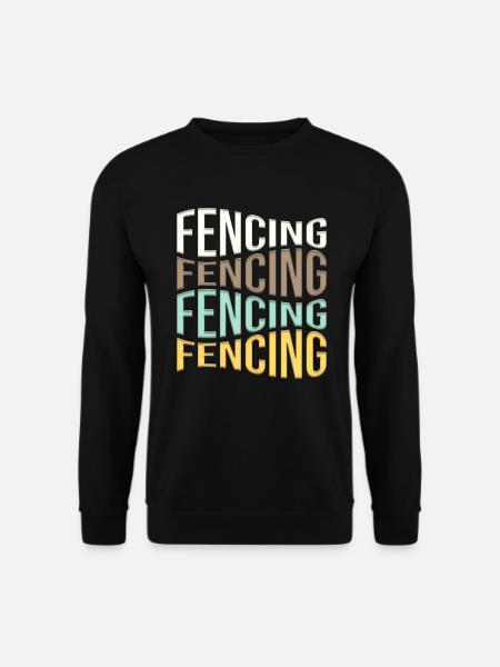 Fencing - Unisex Sweatshirt - black