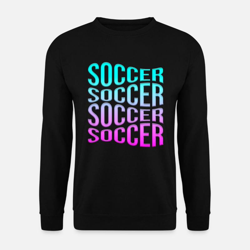 Fußball - Unisex Pullover - Schwarz
