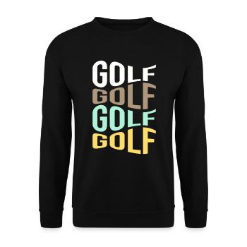gulf - Unisex Sweatshirt - black - Front - Alina (178cm) & Michal (187cm)