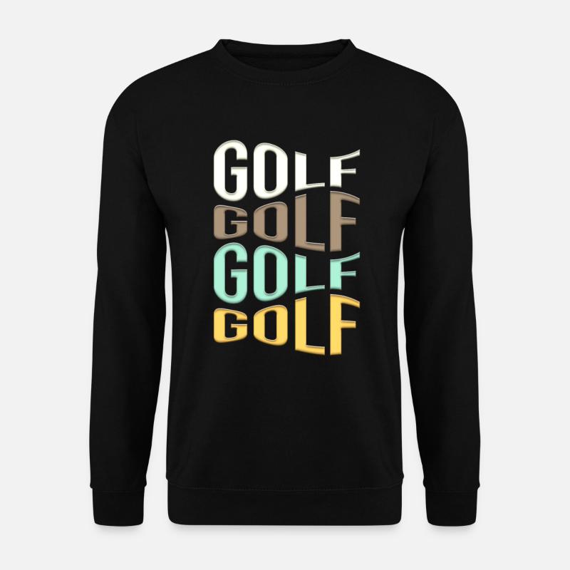 golf - Unisex Pullover - Schwarz