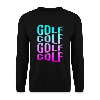gulf - Unisex Sweatshirt - black - Front - Alina (178cm) & Michal (187cm)