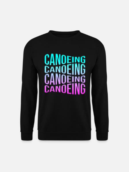 Canoeing - Unisex Sweatshirt - black