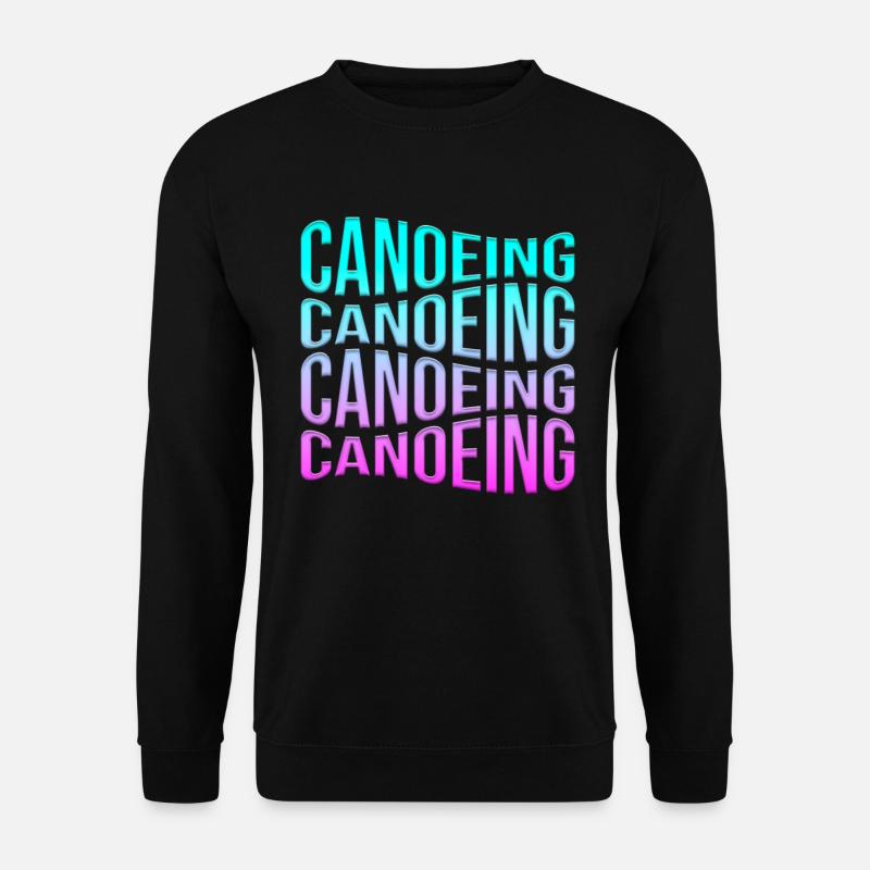 Canoeing - Unisex Sweatshirt - black