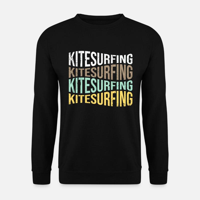 Kite Surfing - Unisex Sweatshirt - black