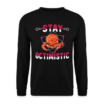 Octopus Octopus Sea Tentacle Octopus Octopus Octopus - Unisex Sweatshirt - black - Front - Alina (178cm) & Michal (187cm)
