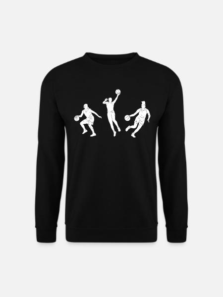 Basketball Geschenk für Basketballspieler - Unisex Pullover - Schwarz