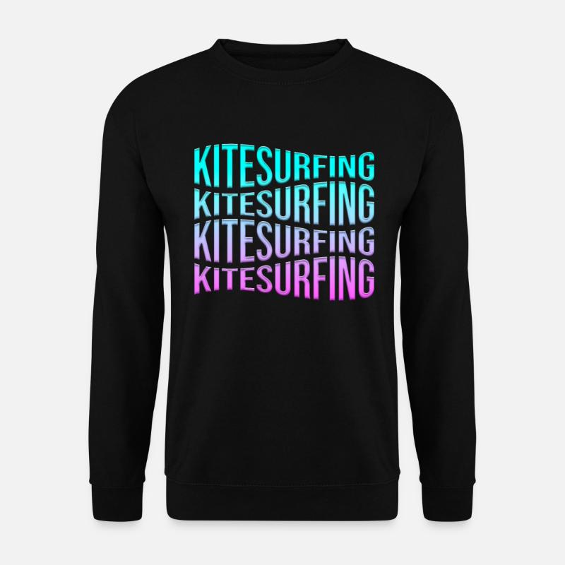 Kite Surfing - Unisex Sweatshirt - black