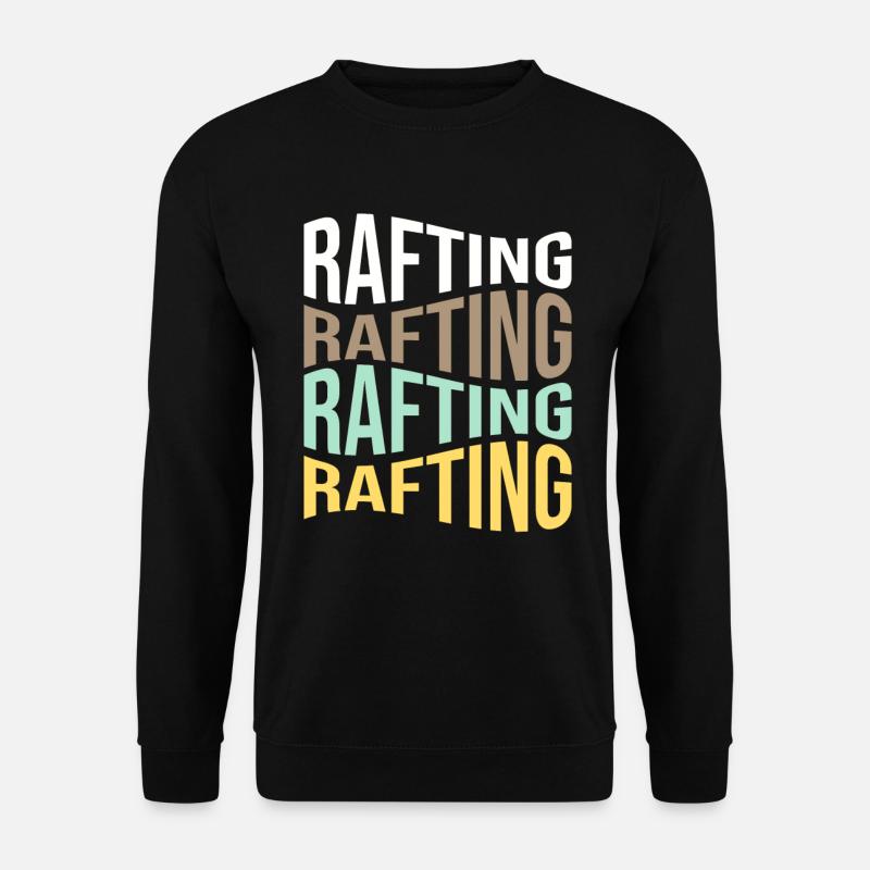 rafting - Sweat-shirt Unisexe - noir