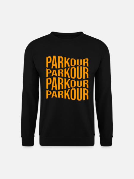 Parkour - Unisex Sweatshirt - black
