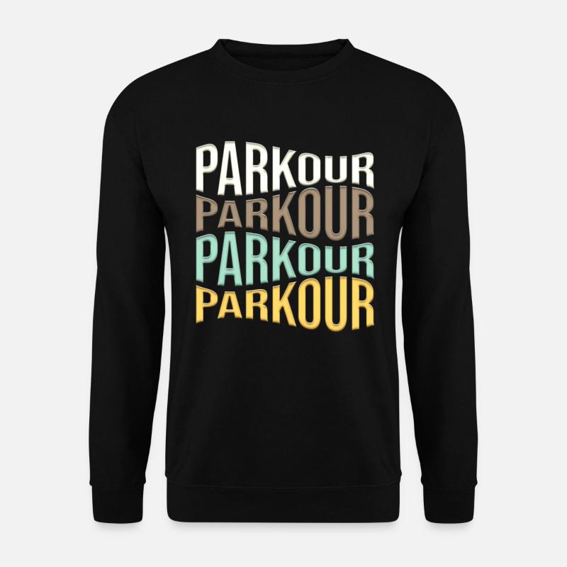 Parkour - Unisex Sweatshirt - black