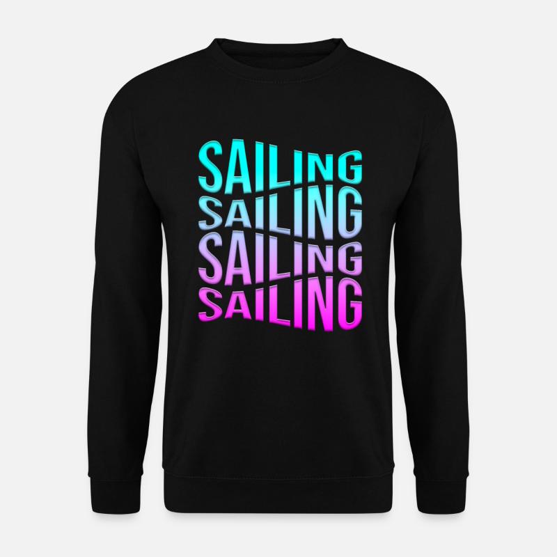 Sail - Unisex Sweatshirt - black