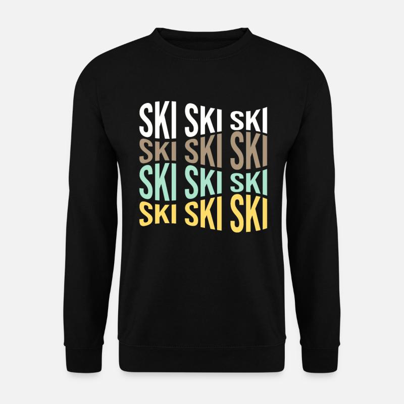 ski - Unisex Sweatshirt - black