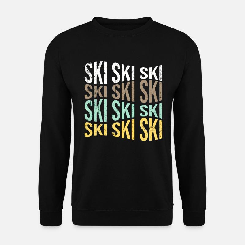 ski - Unisex Sweatshirt - black