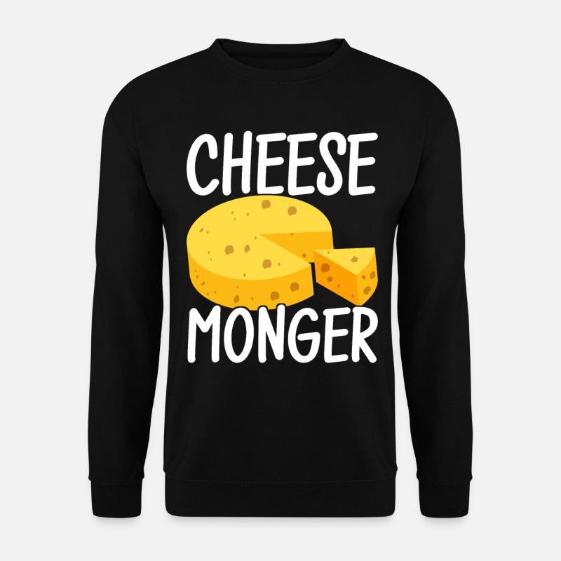 Amateurs de fromage Gouda - Sweat-shirt Unisexe - noir