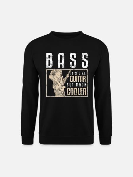 Basse Basse Bassiste - Sweat-shirt Unisexe - noir