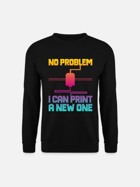 3D Printer 3D Printing - Unisex Sweatshirt - black