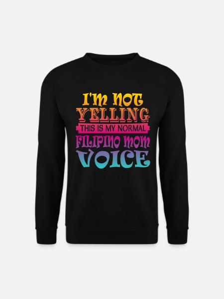 Mère philippine - Sweat-shirt Unisexe - noir