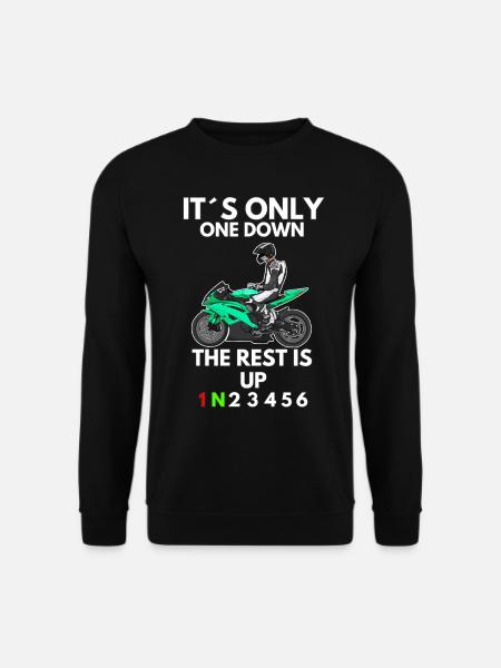 Motorcycle Lifestyle / Motorcycle / Motorcycle biker - Unisex Sweatshirt - black