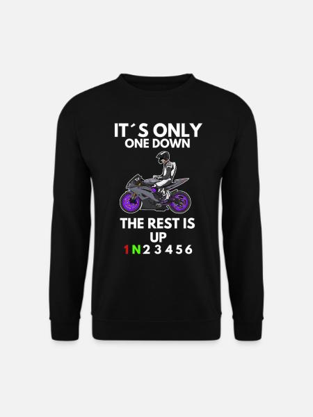 Motorcycle Lifestyle / Motorcycle / Motorcycle biker - Unisex Sweatshirt - black