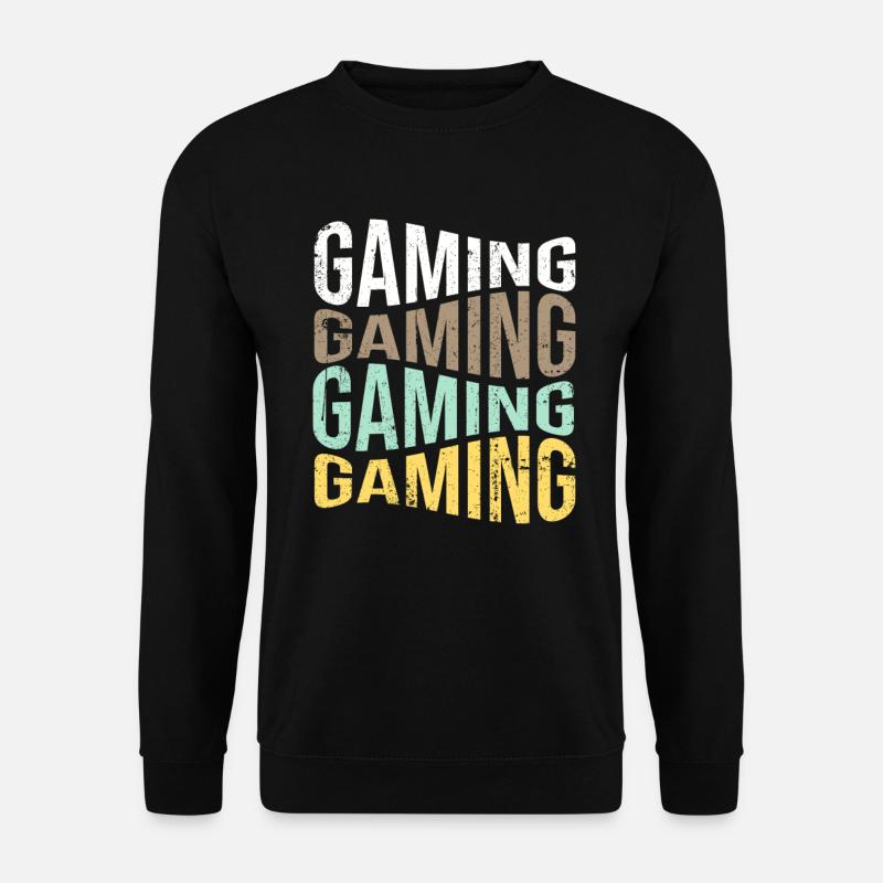 gaming - Unisex Pullover - Schwarz
