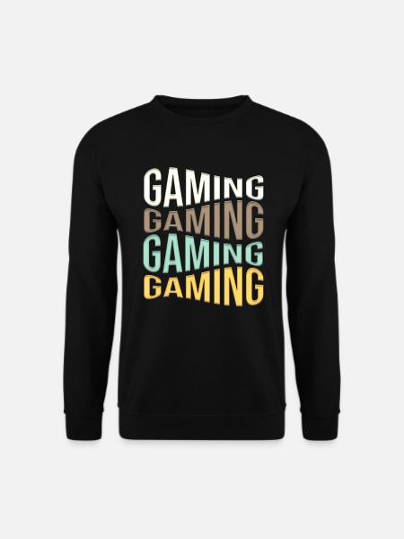 gaming - Unisex Pullover - Schwarz