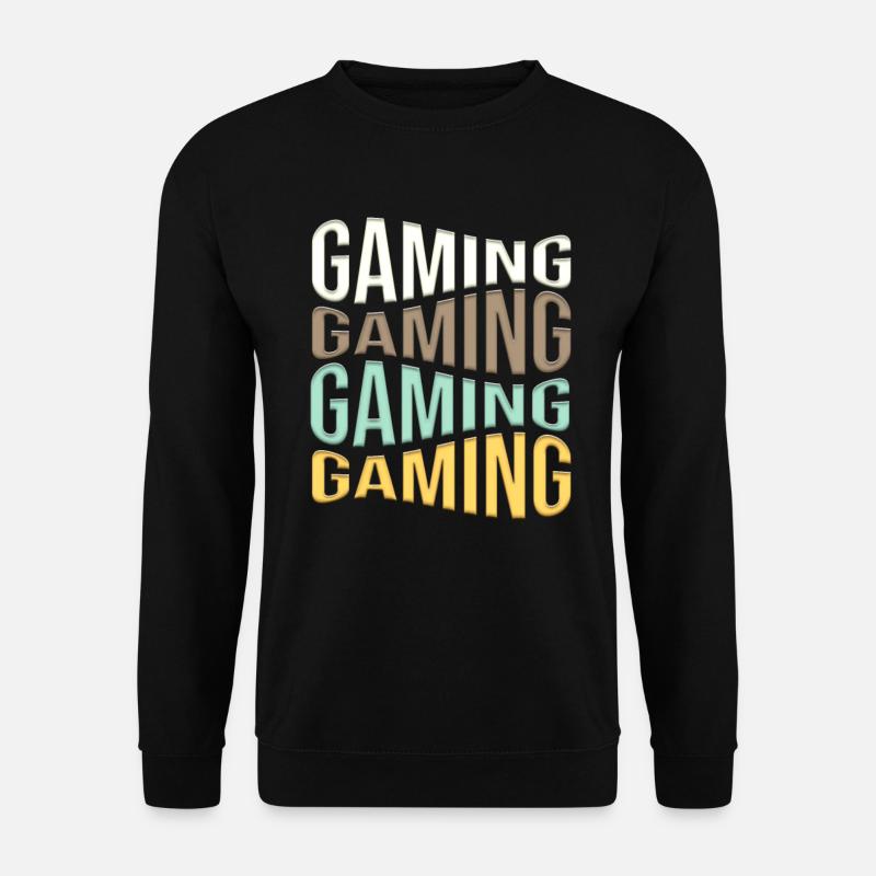 gaming - Unisex Pullover - Schwarz