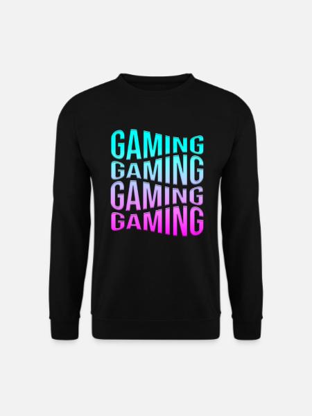 Jeu - Sweat-shirt Unisexe - noir
