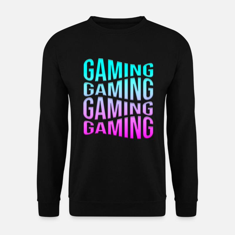gaming - Unisex Pullover - Schwarz
