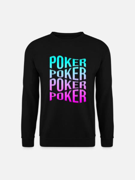poker - Unisex Sweatshirt - black