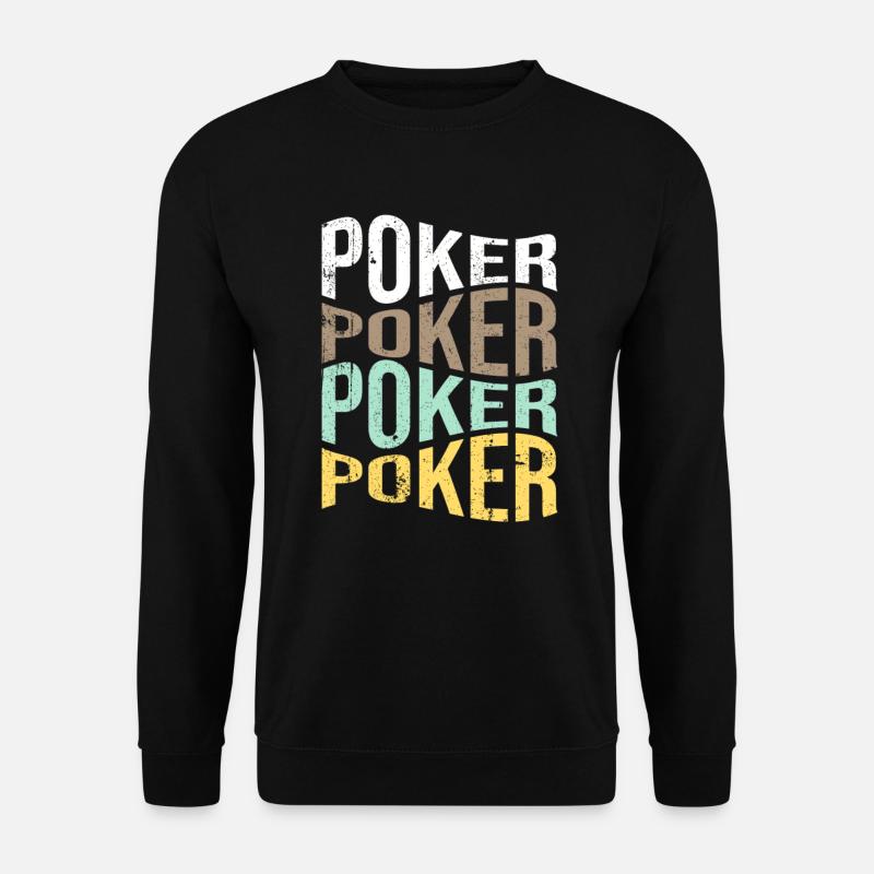 poker - Unisex Sweatshirt - black